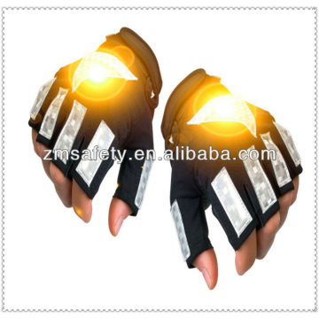 Gants réfléchissants LED Police CycleJRL07